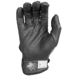 2023 Spiderz Pro Model Batting Gloves: Black/White -Baseball Gear Store 2023SpiderzProModelBattingGloves Black White 2