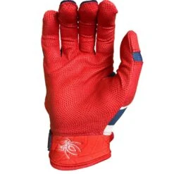 2023 Spiderz Pro Model Batting Gloves: White/Red/Navy -Baseball Gear Store 2023SpiderzProModelBattingGloves White Red Navy2023SpiderzProModelBattingGloves White Red Navy 2