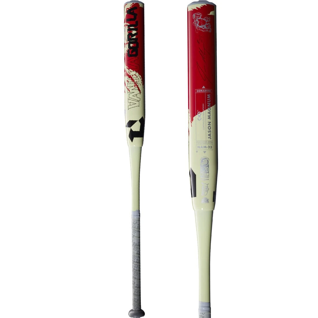 2023 DeMarini Jason Magnum Vanilla Gorilla 12" USSSA Slowpitch Softball Bat: WBD2340010 1 2023 DeMarini Jason Magnum Vanilla Gorilla 12" USSSA Slowpitch Softball Bat: WBD2340010