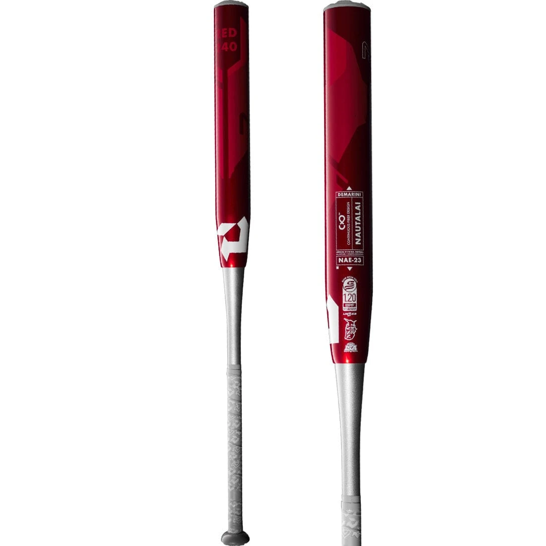 2023 DeMarini Red Bat Nautalai 13.5" USSSA Slowpitch Softball Bat: WBD2342010 1 2023 DeMarini Red Bat Nautalai 13.5" USSSA Slowpitch Softball Bat: WBD2342010