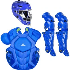 All-Star S7 AXIS (Adult) Solid Catcher's Kit NOCSAE APPROVED: CKCCPRO1XS -Baseball Gear Store All StarS7AXIS Adult Catcher sKitNOCSAEAPPROVED CKCCPRO1XRoyal