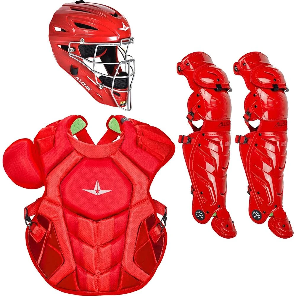 All-Star S7 Axis Elite (Ages 9-12) Solid Catcher's Kit NOCSAE Approved: CKCC912S7XS 5 All-Star S7 Axis Elite (Ages 9-12) Solid Catcher's Kit NOCSAE Approved: CKCC912S7XS - Image 5