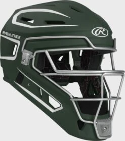 Rawlings Intermediate Dark Green VELO 2.0 Catcher's Gear Box Set: CSV2I-DG/W -Baseball Gear Store CHV27S DG W 6 5aaf78d1 75a6 45e1 80d1 c34c86a587ce