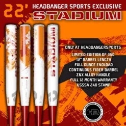 2022 DeMarini Stadium 12" USSSA Slowpitch Softball Bat: WTDXSTU-22 -Baseball Gear Store DeMarini Stadium STU 22 Red Orange 1200x1200 b83cb472 7006 47d9 a10d a9a3f1f5be64