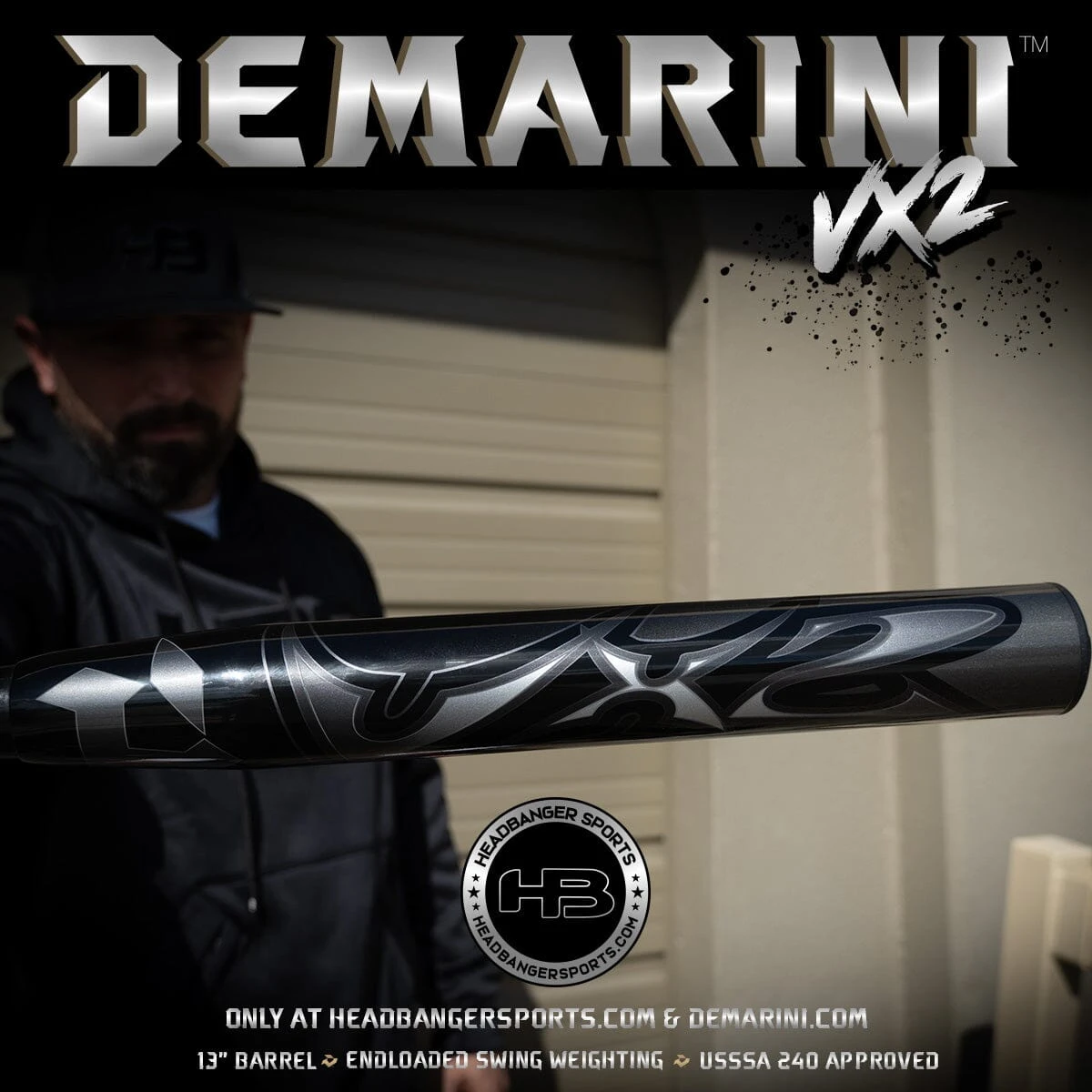2023 DeMarini VX2 Limited Edition 13" USSSA Slowpitch Softball Bat: WTDXHBU-23 3 2023 DeMarini VX2 Limited Edition 13" USSSA Slowpitch Softball Bat: WTDXHBU-23 - Image 3