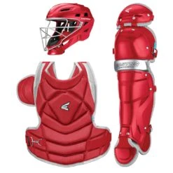 Easton Jen Schro The Fundamental Fastpitch Catcher's Set -Baseball Gear Store EastonJenSchroTheFundamentalFastpitchCatcher sSetRed