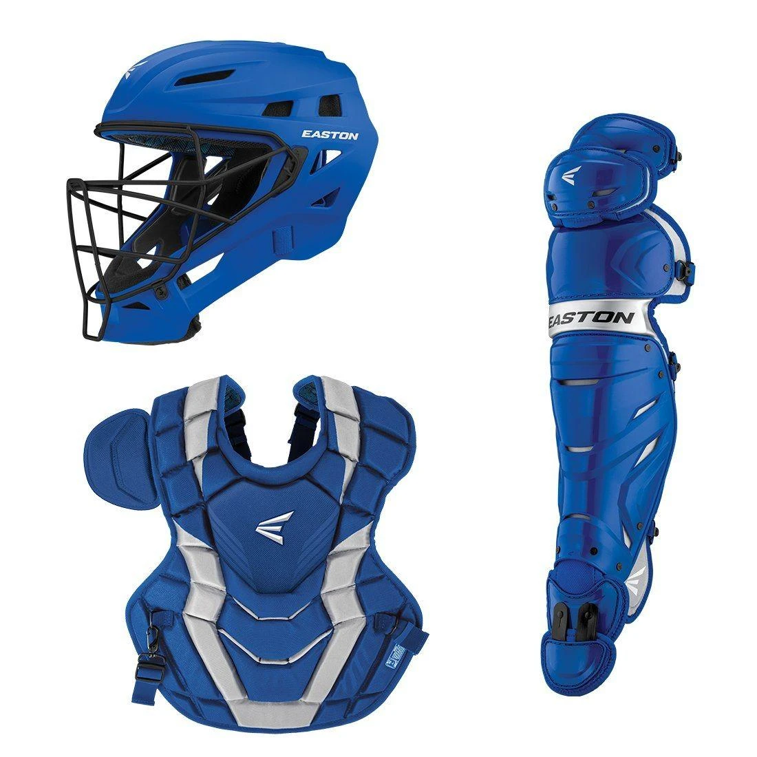 Easton Elite X Catcher's Box Set (Adult, Intermediate & Youth): Royal 1 Easton Elite X Catcher's Box Set (Adult, Intermediate & Youth): Royal