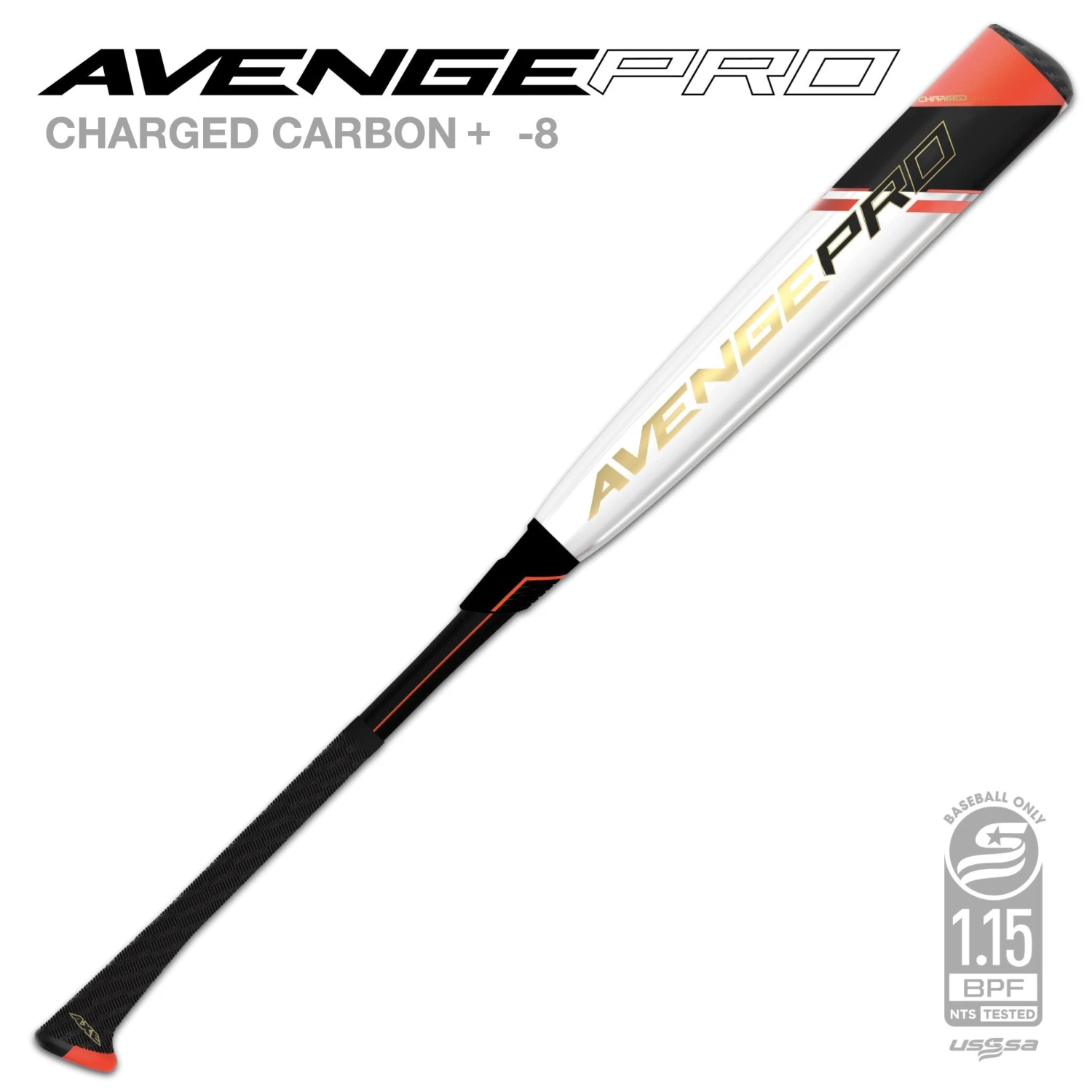 2021 AXE Avenge PRO USSSA NTS (-8) 2 3/4" Baseball Bat: L173J 2 2021 AXE Avenge PRO USSSA NTS (-8) 2 3/4" Baseball Bat: L173J - Image 2