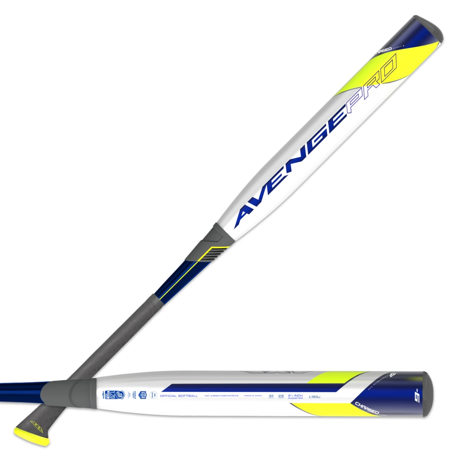 2022 Axe Avenge Pro Dual Stamp 240 Slowpitch Softball Bat: L193J 2 2022 Axe Avenge Pro Dual Stamp 240 Slowpitch Softball Bat: L193J - Image 2
