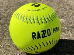 DeMarini RAZZO 12" PRO M USSSA Slowpitch Softballs (Dozen): WTDRZPMC12UB -Baseball Gear Store PhotoMar11 121157PM scaled