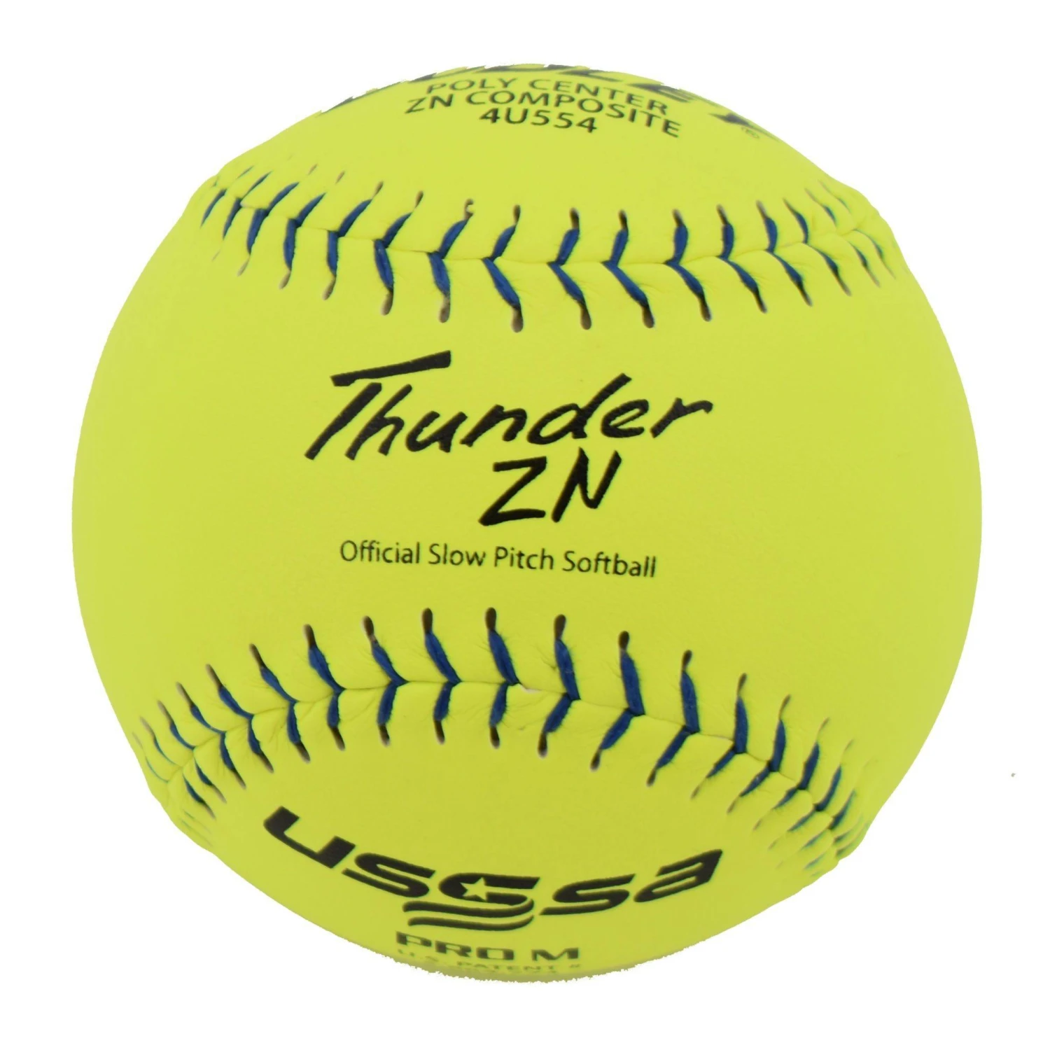 Dudley Thunder ZN 12" PRO M USSSA Slowpitch Softballs (DOZEN): 4U554 1 Dudley Thunder ZN 12" PRO M USSSA Slowpitch Softballs (DOZEN): 4U554