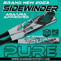 Baseball Gear Store -Baseball Gear Store Pure Sidewinder Slowpitch USA ASA Softball Bat Sidewinder