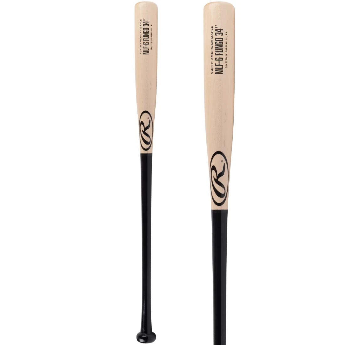 Rawlings 34" Maple Fungo Bat MLF6-B/NAT 1 Rawlings 34" Maple Fungo Bat MLF6-B/NAT
