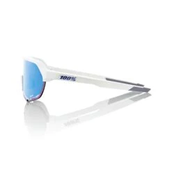 100% S2 Sunglasses Matte White - HiPER Blue Multilayer Mirror Lens 5 100% S2 Sunglasses Matte White - HiPER Blue Multilayer Mirror Lens -Baseball Gear Store SP21 S2 60006 00006 PROFILE