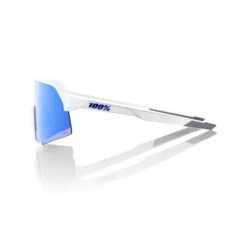 100% S3 Sunglasses Matte White - HiPER Blue Multilayer Mirror Lens 5 100% S3 Sunglasses Matte White - HiPER Blue Multilayer Mirror Lens -Baseball Gear Store SP21 S3 60005 00006 PROFILE