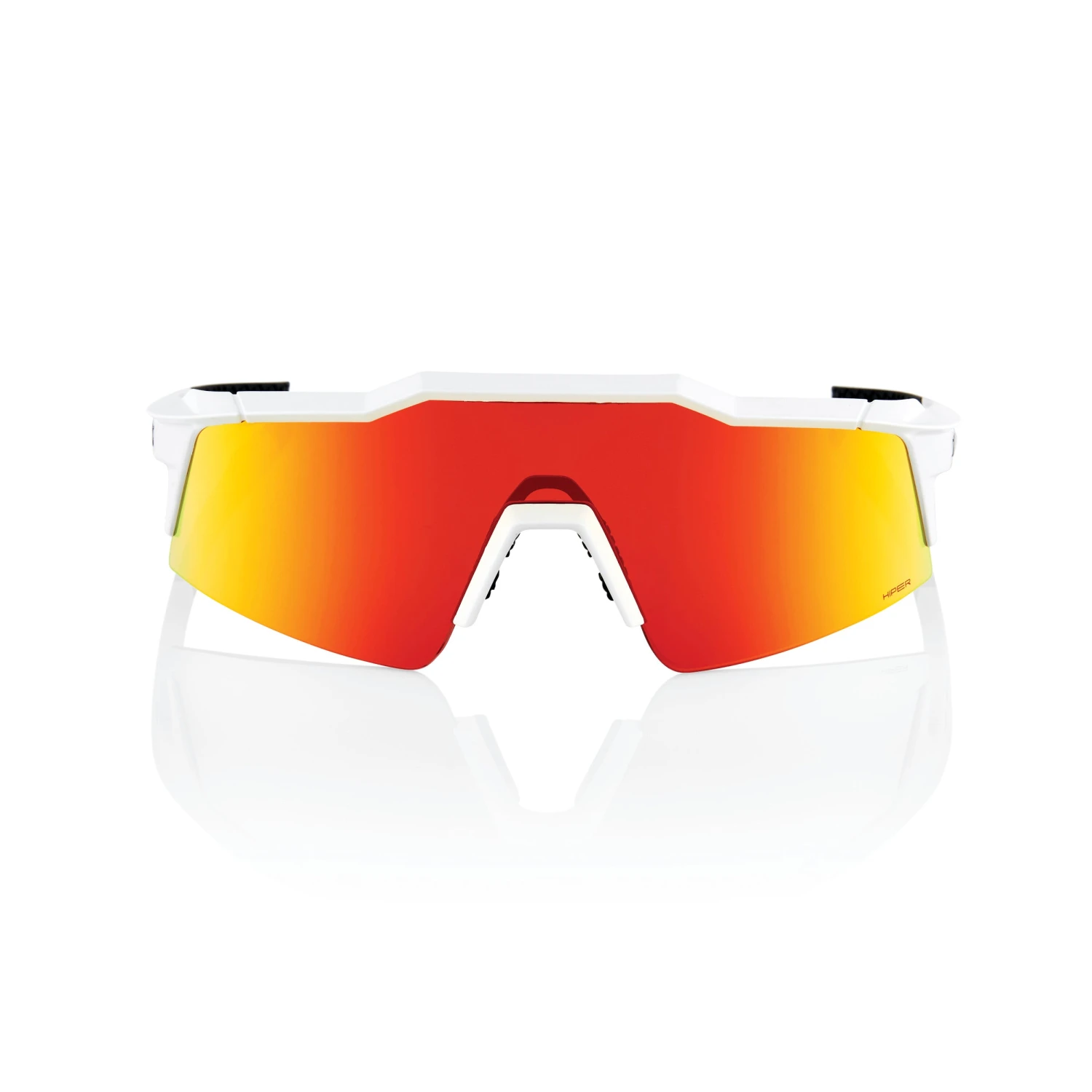 100% SPEEDCRAFT SL Soft Tact Off White - HiPER Red Multilayer Mirror Lens 2 100% SPEEDCRAFT SL Soft Tact Off White - HiPER Red Multilayer Mirror Lens - Image 2