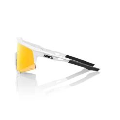 100% SPEEDCRAFT Sunglasses Soft Tact Off White - HiPER Red Multilayer Mirror Lens -Baseball Gear Store SP21 SPEEDCRAFT 60007 00009 PROFILE