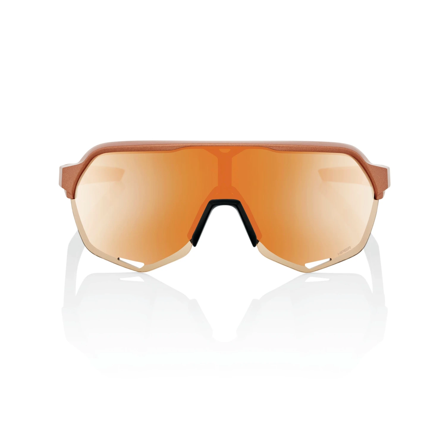 100% S2 Sunglasses Matte Copper Chromium - HiPER Copper Mirror Lens 2 100% S2 Sunglasses Matte Copper Chromium - HiPER Copper Mirror Lens - Image 2