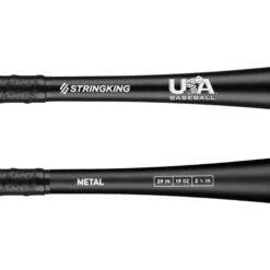 StringKing Metal (-10) USA Baseball Bat: SKUSM10 8 StringKing Metal (-10) USA Baseball Bat: SKUSM10 -Baseball Gear Store StringKing Baseball Metal USABat Bat 29 Inch Close Up FQtnbTV base 2x 5r3SOSw