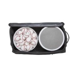 Wilson Coaches Ball Bucket Roller Bag: WB5710701 -Baseball Gear Store WB5710701 7 Wilson Ball Bucket Bag Black Detail.png.cq5dam.web .1200.1200