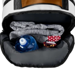 Wilson A2000 Backpack: WB57180 -Baseball Gear Store WB5718001 8 Wilson A2000 Lifestyle Backpack Charcoal