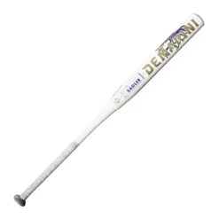 2023 DeMarini Paul Saddler 13" SSUSA Senior Slowpitch Softball Bat: WBD2347010 -Baseball Gear Store WBD2347010 1 Paul Sadler Signature SP WH GD.png.cq5dam.web .1200.1200