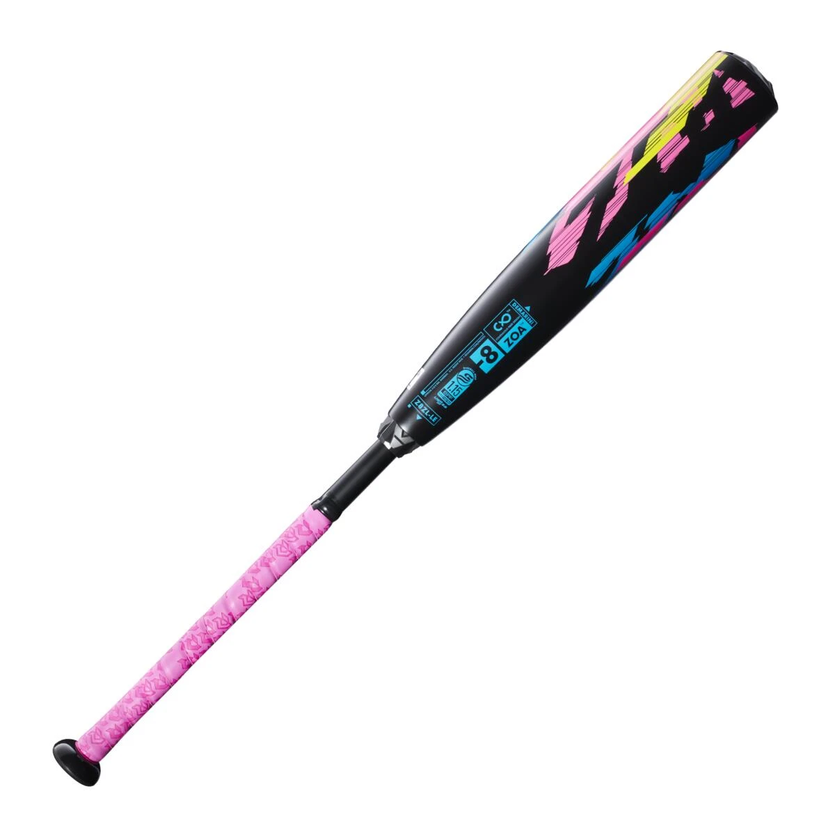 2022 DeMarini Zoa Glitch (-8) USSSA Baseball Bat: WBD2356010 - Image 7