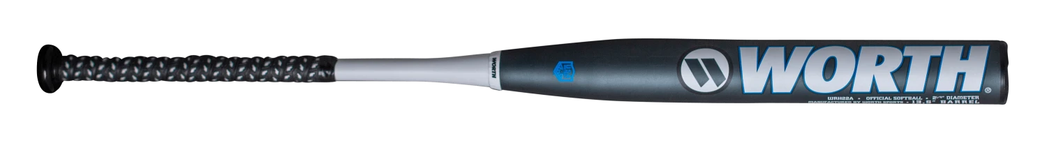 2022 Worth KReCHeR 13.5" XL ASA/USA Slowpitch Softball Bat: WRH22A 2 2022 Worth KReCHeR 13.5" XL ASA/USA Slowpitch Softball Bat: WRH22A - Image 2