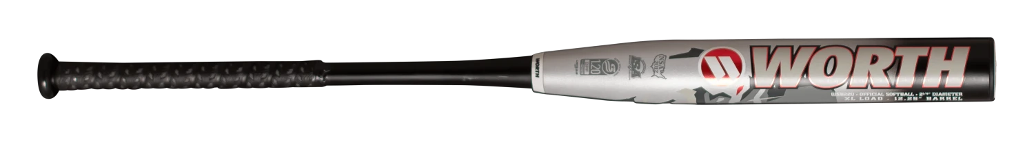 2022 Worth Silverback XL 12.25″ 2PC USSSA Slowpitch Softball Bat: WSB22U 4 2022 Worth Silverback XL 12.25″ 2PC USSSA Slowpitch Softball Bat: WSB22U - Image 4