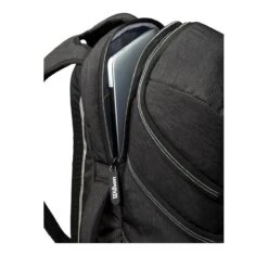 Wilson A2000 Players Backpack Bat Bag: WTA2000 20 Wilson A2000 Players Backpack Bat Bag: WTA2000 -Baseball Gear Store WTA20BPBL 4 Wilson A2000 Backpack Black Silver Laptop.png.cq5dam.web .1200.1200