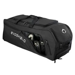 Evoshield Stone Wall Wheeled Bag (Multiple Colors): WTV9400 -Baseball Gear Store WTV9400BL 6 Evoshield Stonewall Wheeled Bag Catcher Pocket a.png.cq5dam.web .1200.1200