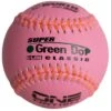 Worth Pink 11" One Nation Super Gold Dot Extreme 40/325 Slowpitch Softballs (One Dozen): WON11CP