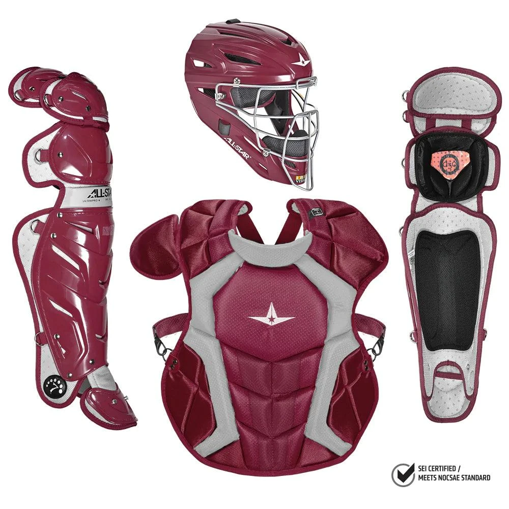 All-Star S7 (Adult) Pro Catcher's Kit NOCSAE Approved: CKCCPRO1 4 All-Star S7 (Adult) Pro Catcher's Kit NOCSAE Approved: CKCCPRO1 - Image 4