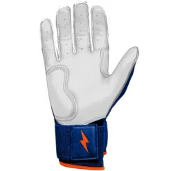 Bruce Bolt PREMIUM PRO NIMMO Long Cuff Batting Gloves: Mets Blue -Baseball Gear Store premium pro nimmo series long cuff batting gloves blue gloves brucebolt 291082