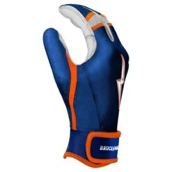 Bruce Bolt PREMIUM PRO NIMMO Short Cuff Batting Gloves: Blue -Baseball Gear Store premium pro nimmo series short cuff batting gloves blue gloves brucebolt 886524