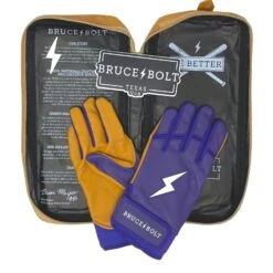 Bruce Bolt PREMIUM PRO Short Cuff Batting Gloves: Purple 11 Bruce Bolt PREMIUM PRO Short Cuff Batting Gloves: Purple -Baseball Gear Store premium pro short cuff batting gloves purple brucebolt 271484