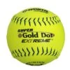 Worth 12" Super Gold Dot Extreme GSL Classic M Softballs (Dozen): UC12CYXTG